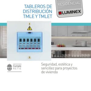 Catálogo 2018 Legrand Luminex Tableros de Distribución TMLE y TMLET