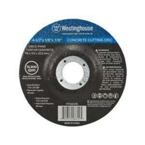 DISCO PARA CORTAR CONCRETO DE 7"X1/16"X7/8" WESTINGHOUSE - WESTINGHOUSE