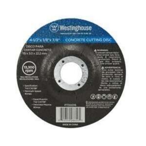 DISCO PARA CORTAR CONCRETO DE 7"X1/8"X7/8" WESTINGHOUSE - WESTINGHOUSE 625PTD0018