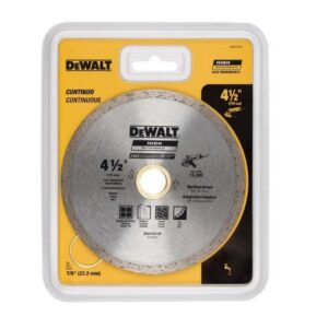 DISCO CONCRETO DIAMANTADO CONTINUO 4-1/2" DEWALT - DEWALT DW47451HP